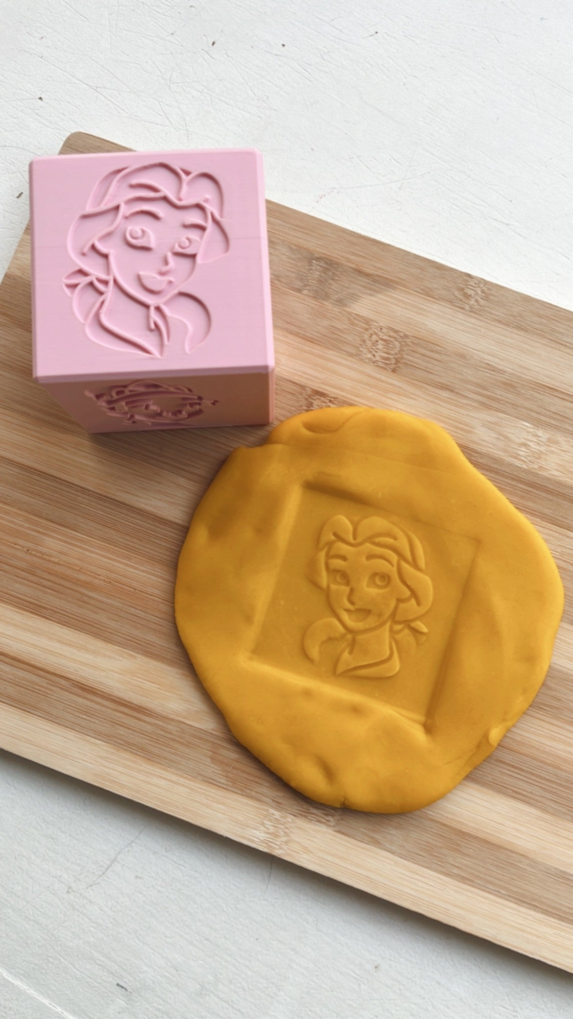 Chunky Princess Stamper Cube
