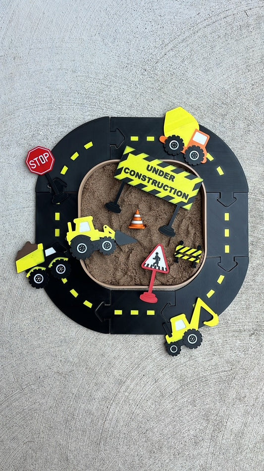 Road and Tray Play Set