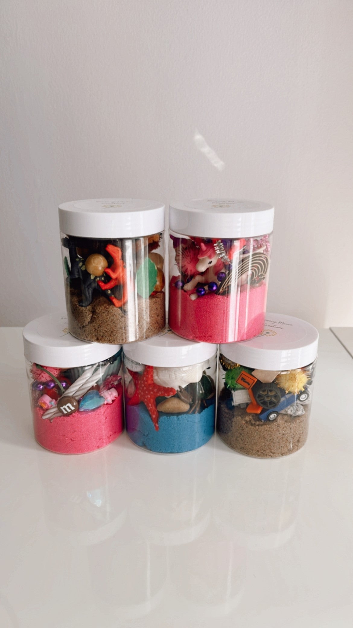 Kinetic Sand Jars