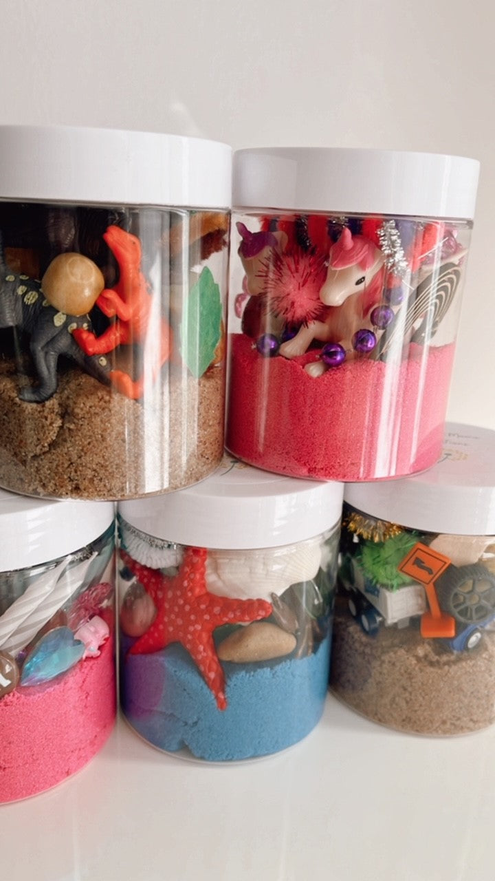 Kinetic Sand Jars