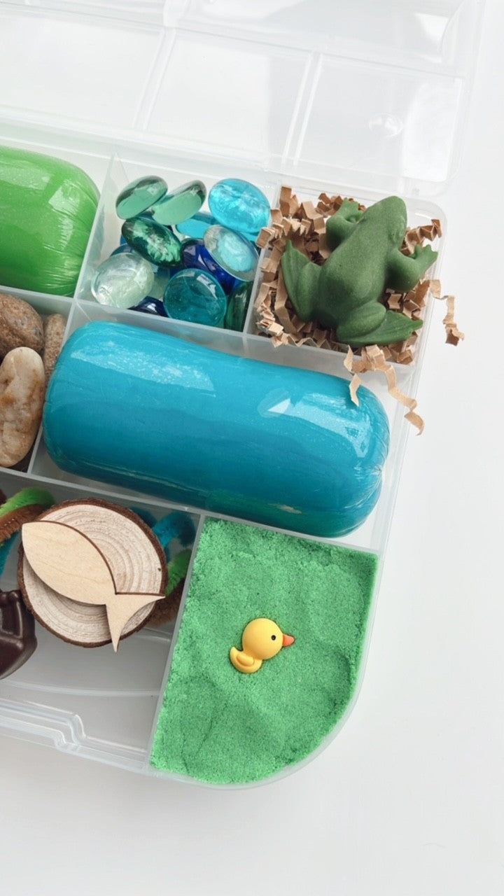 Spring Pond Playdough Kit