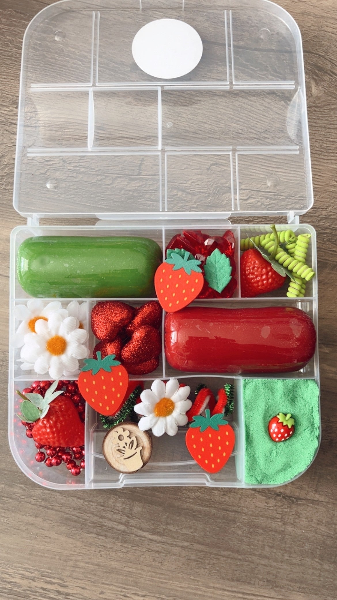 Summer Strawberry Playdough Kit