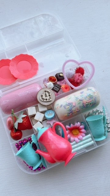 Tea Party Playdough Kit