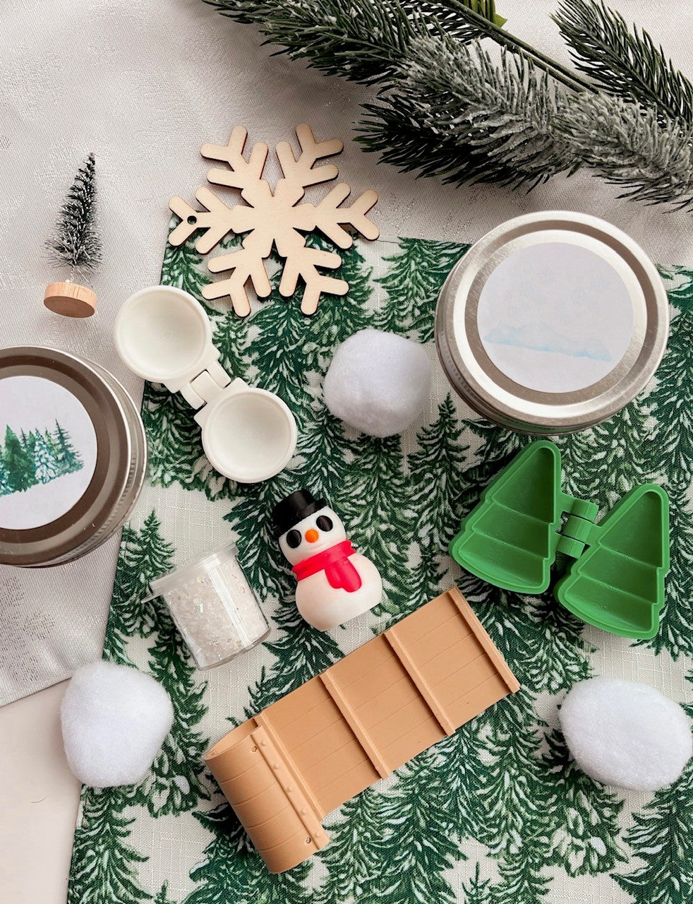 Toboggan Playdough Kit