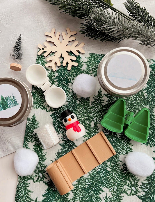 Toboggan Playdough Kit