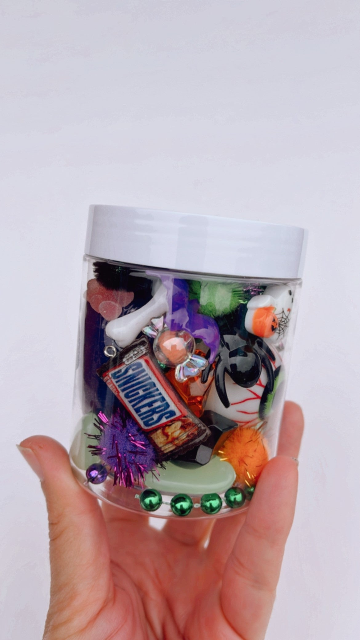 Trick or Treat Playdough to Go Jar