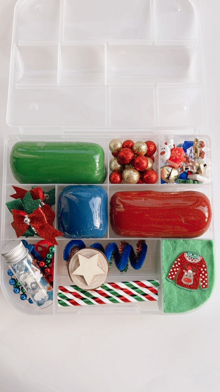 Ugly Christmas Sweater Playdough Kit