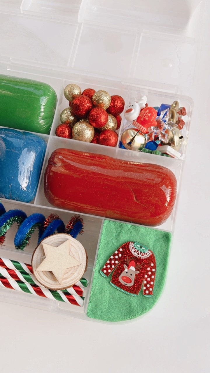 Ugly Christmas Sweater Playdough Kit