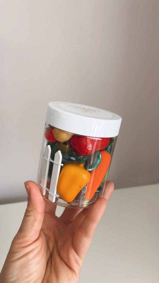 Spring Garden Playdough to Go Jar