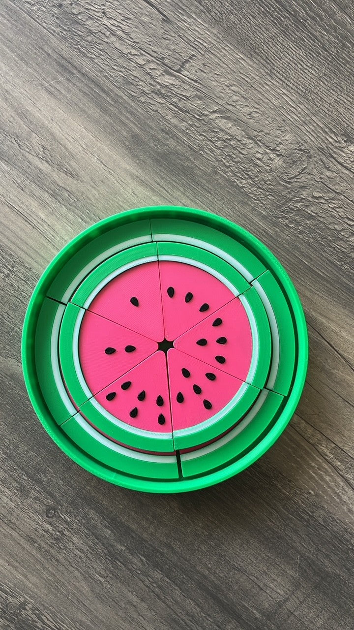 Watermelon Counting Set 1-12 with Container