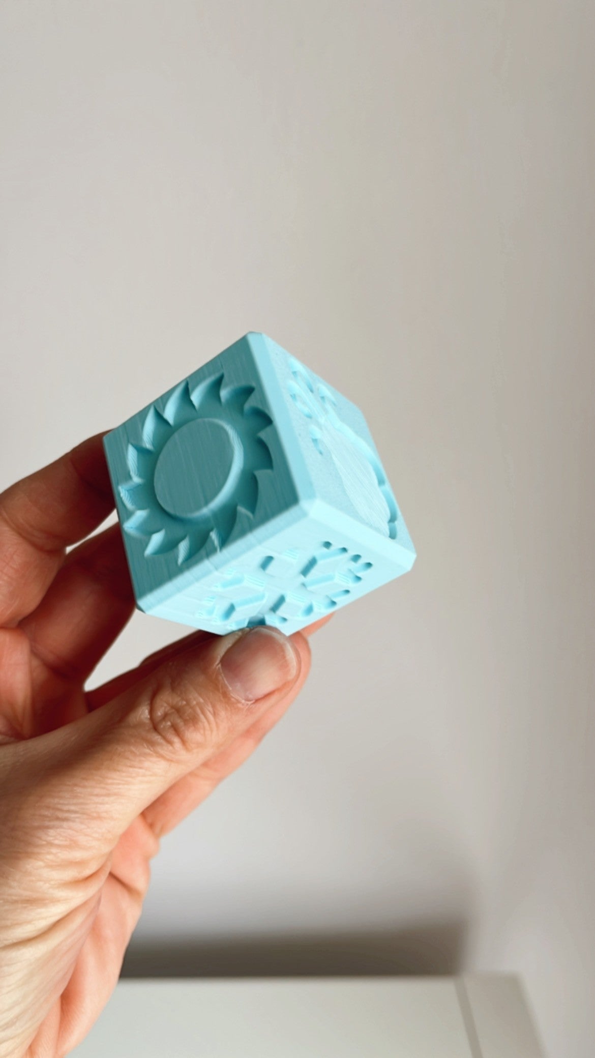Eco Friendly 3D Printed Stamper Cube