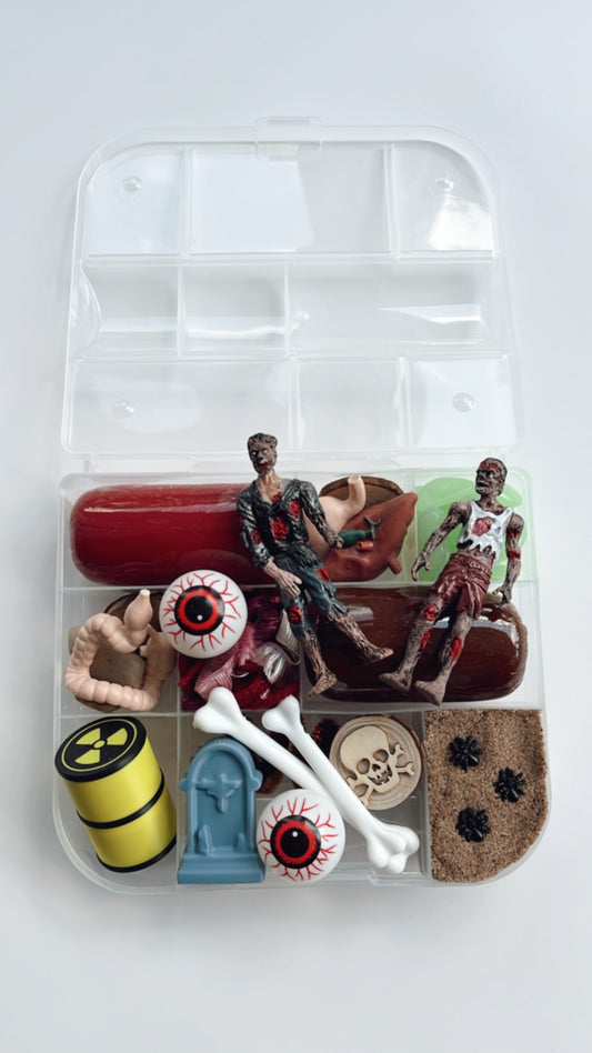 Zombie Sensory Playdough Kit