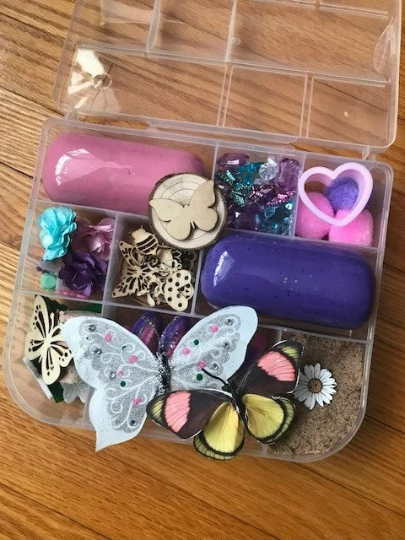 Spring Butterfly Playdough Kit