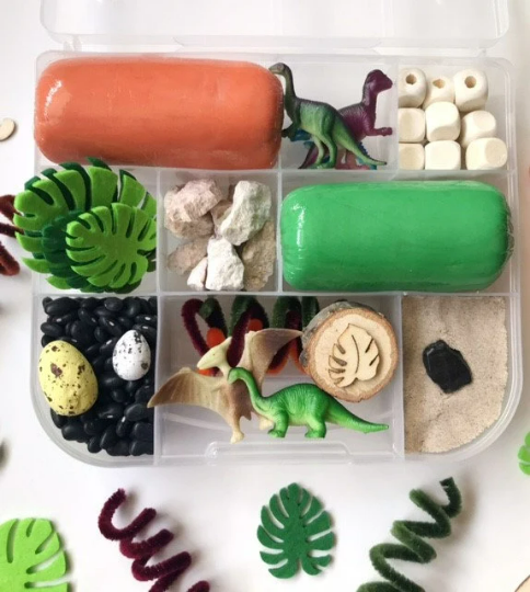 Dinosaur Explorer Playdough Sensory Kit