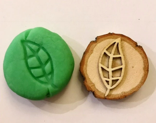 Wood Playdough Stamps