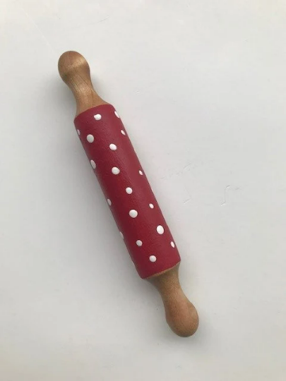 Painted Wooden Rolling Pin