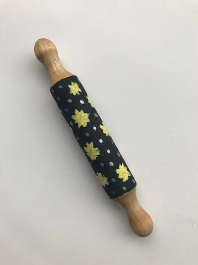 Painted Wooden Rolling Pin