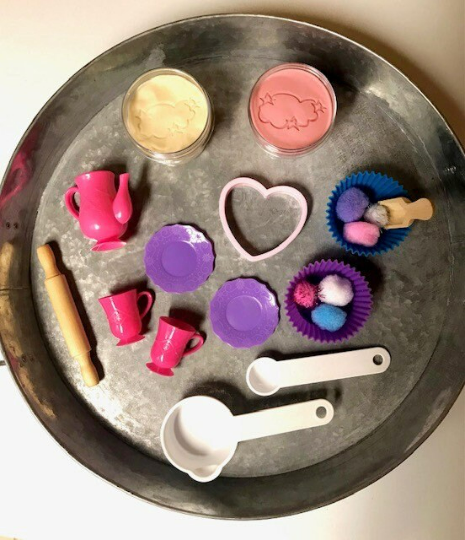 Toddler Tea Time Playdough Kit