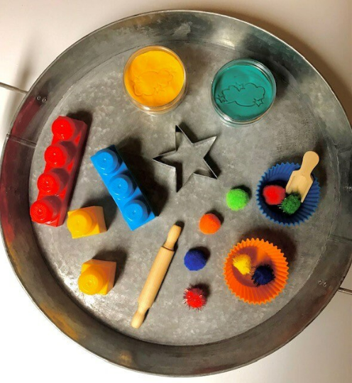 Toddler Colours Playdough Kit