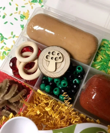 Pizza and Pasta Sensory Playdough Kit