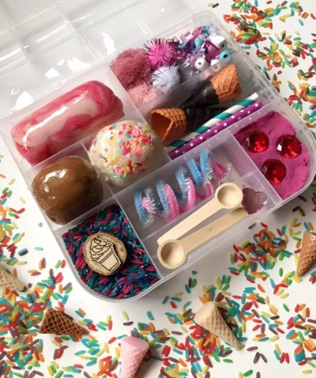 Ice Cream Shoppe Playdough Kit