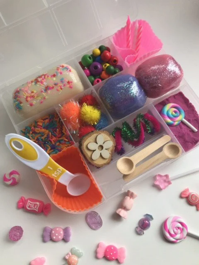 Cupcake Bakery Sensory Playdough Kit