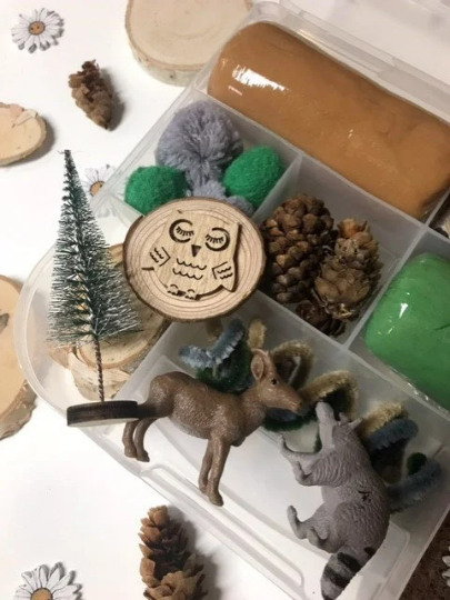 Forest Friends Playdough Kit