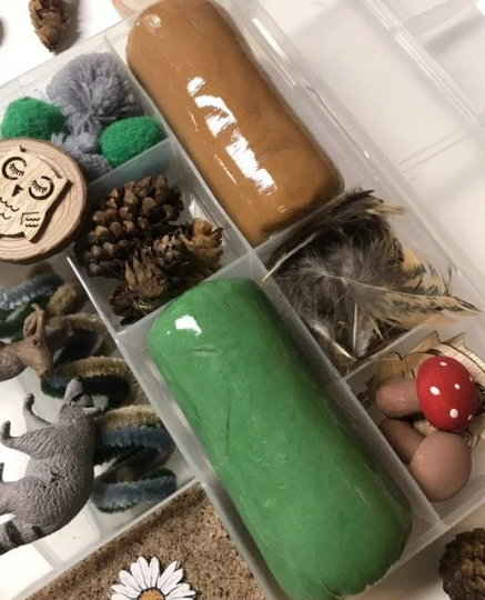 Forest Friends Playdough Kit