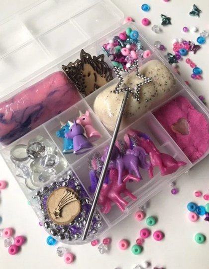 Unicorn Magic Playdough Sensory Kit