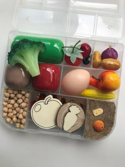 Grocery Playdough Kit