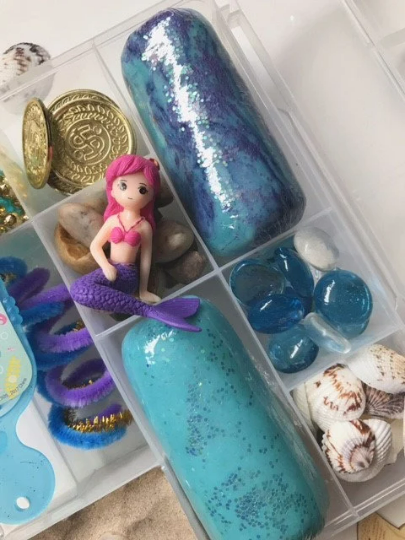 Magical Mermaid Playdough Kit