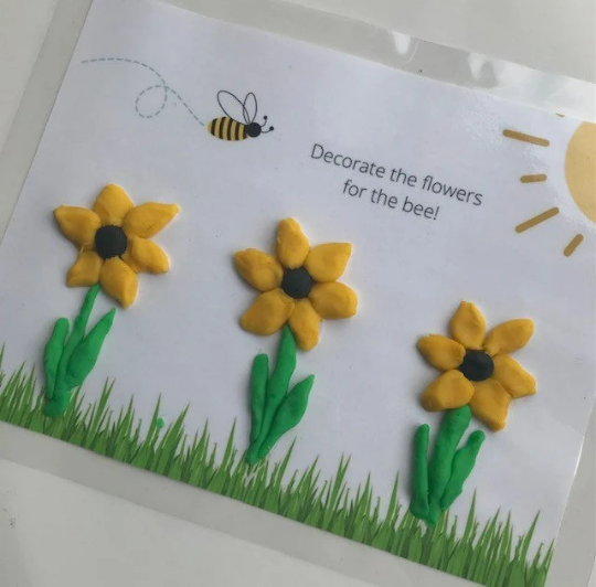 Spring Bee Sensory Playdough Kit