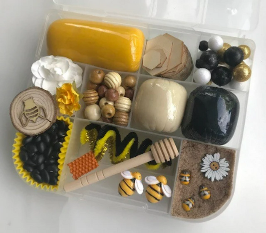 Spring Bee Sensory Playdough Kit