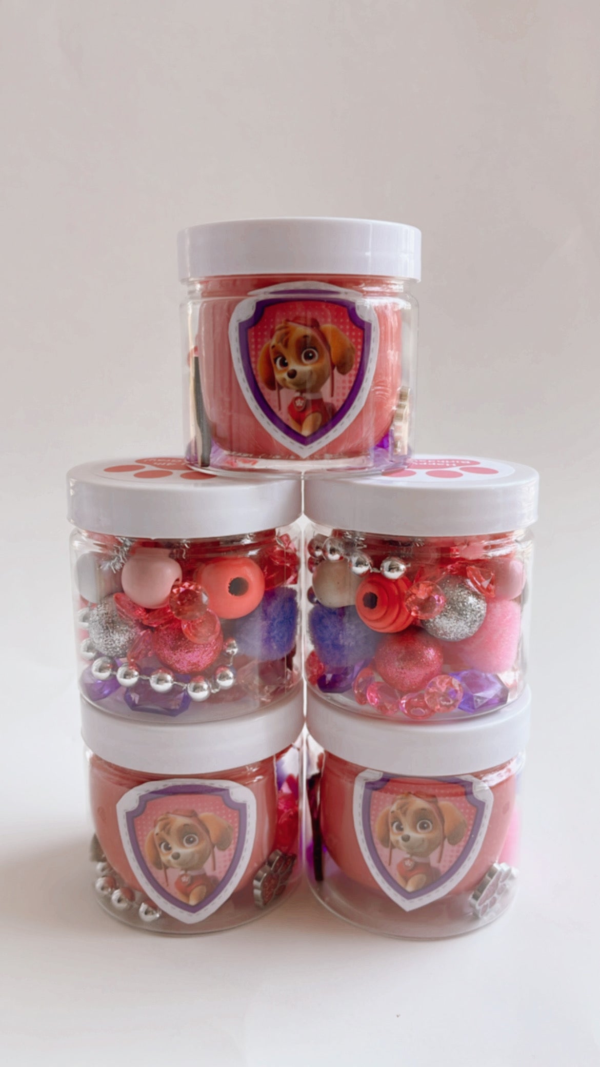 Kids Party Favours Mini Playdough Jars 4oz.