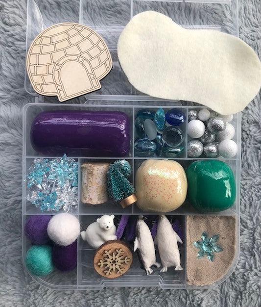 Northern Lights Playdough Kit