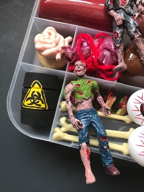 Zombie Sensory Playdough Kit